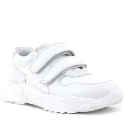 Rakerplus Hakiki Deri Beyaz Yüksek Tabanlı Kız Çocuk Sneakers Ayakkabı