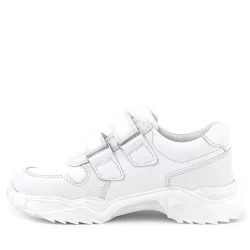 Rakerplus Hakiki Deri Beyaz Yüksek Tabanlı Kız Çocuk Sneakers Ayakkabı