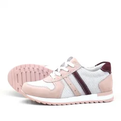 Rakerplus Hakiki Deri Günlük Pembe Kız Çocuk Spor Ayakkabı