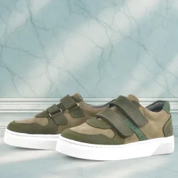 Rakerplus Hakiki Deri Haki Cırtlı Erkek Çocuk Sneaker