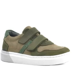Rakerplus Hakiki Deri Haki Cırtlı Erkek Çocuk Sneaker