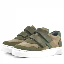 Rakerplus Hakiki Deri Haki Cırtlı Erkek Çocuk Sneaker