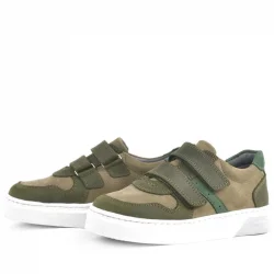 Rakerplus Hakiki Deri Haki Cırtlı Erkek Çocuk Sneaker