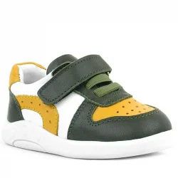Rakerplus Hakiki Deri Haki Sarı Anatomik Bebek Spor Ayakkabı