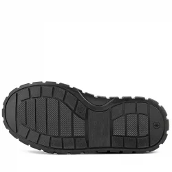 Rakerplus Hakiki Deri Haki Yeşil Fermuarlı Erkek Çocuk Bot