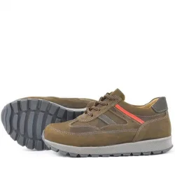 Rakerplus Hakiki Deri Kum Bağcıklı Erkek Çocuk Spor Okul Ayakkabı