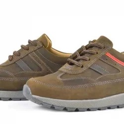 Rakerplus Hakiki Deri Kum Bağcıklı Erkek Çocuk Spor Okul Ayakkabı