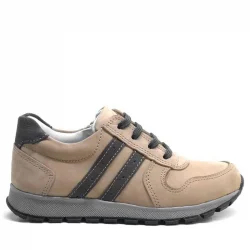 Rakerplus Hakiki Deri Kum Fermuarlı Erkek Çocuk Spor Okul Ayakkabı