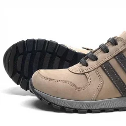 Rakerplus Hakiki Deri Kum Fermuarlı Erkek Çocuk Spor Okul Ayakkabı