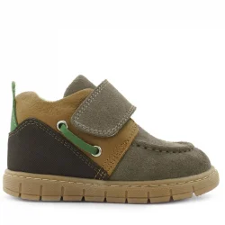 Rakerplus Hakiki Deri Kum Kahve Cırt Cırtlı Bebek Bot