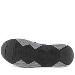 Rakerplus Hakiki Deri Lacivert Cırtlı Çocuk Spor Ayakkabı