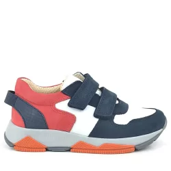Rakerplus Hakiki Deri Lacivert Çocuk Sneakers Spor Ayakkabı