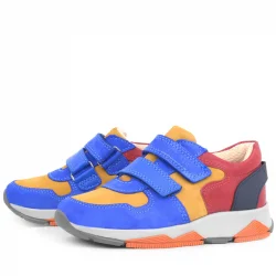 Rakerplus Hakiki Deri Renkli Çocuk Spor Ayakkabı