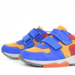 Rakerplus Hakiki Deri Renkli Çocuk Spor Ayakkabı