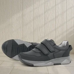 Rakerplus Hakiki Deri Siyah Çocuk Spor Okul Ayakkabı