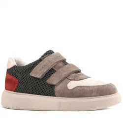 Rakerplus Hakiki Deri Vizon Cırtlı Hafif Tabanlı Erkek Çocuk Spor Ayakkabı