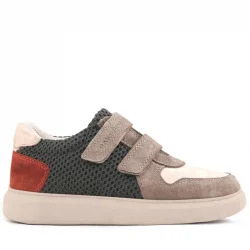 Rakerplus Hakiki Deri Vizon Cırtlı Hafif Tabanlı Erkek Çocuk Spor Ayakkabı