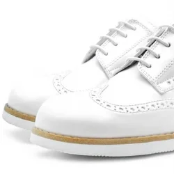 Rakerplus Hidra Beyaz Rugan Bağcıklı Günlük Erkek Genç Ayakkabı