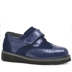 Rakerplus Hidra Lacivert Rugan Cırtlı Günlük Erkek Çocuk Ayakkabı