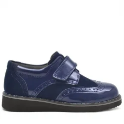 Rakerplus Hidra Lacivert Rugan Cırtlı Günlük Erkek Çocuk Ayakkabı