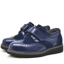 Rakerplus Hidra Lacivert Rugan Cırtlı Günlük Erkek Çocuk Ayakkabı