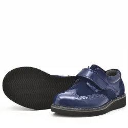 Rakerplus Hidra Lacivert Rugan Cırtlı Günlük Erkek Çocuk Ayakkabı