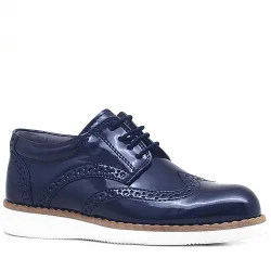 Rakerplus Hidra Rugan Yüksek Beyaz Taban Erkek Çocuk Abiye Ayakkabı