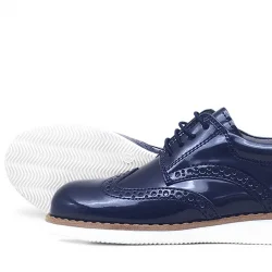 Rakerplus Hidra Rugan Yüksek Beyaz Taban Erkek Çocuk Abiye Ayakkabı