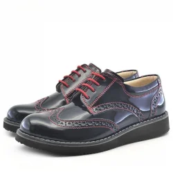 Rakerplus Hidra Siyah Rugan Bağcıklı Günlük Erkek Çocuk Ayakkabı