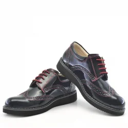 Rakerplus Hidra Siyah Rugan Bağcıklı Günlük Erkek Çocuk Ayakkabı