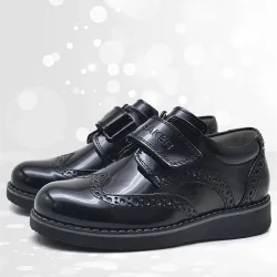 Rakerplus Hidra Siyah Rugan Cırtlı Erkek Çocuk Ayakkabı