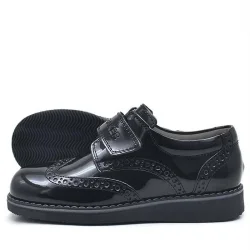 Rakerplus Hidra Siyah Rugan Cırtlı Erkek Çocuk Ayakkabı