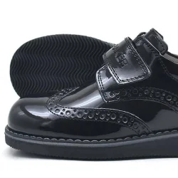 Rakerplus Hidra Siyah Rugan Cırtlı Erkek Çocuk Ayakkabı