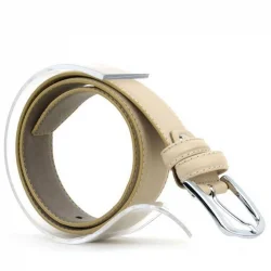 Rakerplus Krem 3 cm Erkek Çocuk Kemeri (80-100cm)