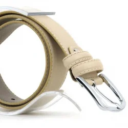 Rakerplus Krem 3 cm Erkek Çocuk Kemeri (80-100cm)