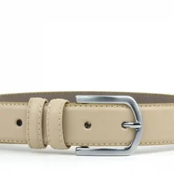 Rakerplus Krem 3 cm Erkek Çocuk Kemeri (80-100cm)