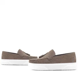 Rakerplus Kum Rengi Erkek Çocuk Makosen Ayakkabı