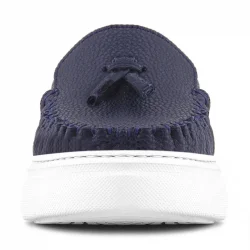 Rakerplus Lacivert Hafif Tabanlı Erkek Çocuk Makosen Ayakkabı