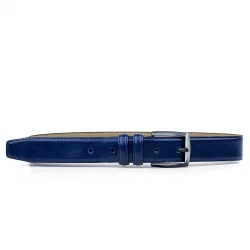 Rakerplus Lacivert Rugan 3,5 Cm Erkek Çocuk Kemeri (85- 110 Cm)