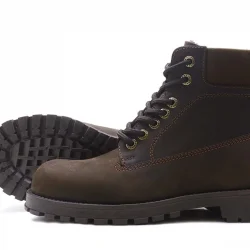 Rakerplus Neson Hakiki Deri Kahve Kürklü Bot Postal