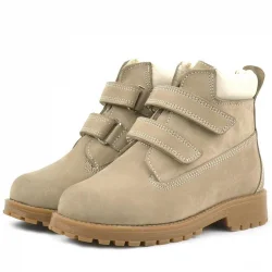 Rakerplus Neson Hakiki Deri Vizon Cırtlı Çocuk Bot