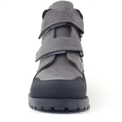 Rakerplus Pixel Hakiki Deri Gri Cırtlı Erkek Çocuk Bot