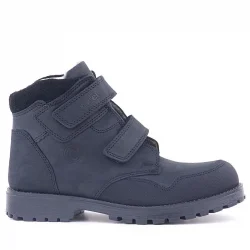 Rakerplus Pixel Hakiki Deri Siyah Nubuk Cırtlı Erkek Çocuk Bot