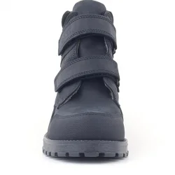 Rakerplus Pixel Hakiki Deri Siyah Nubuk Cırtlı Erkek Çocuk Bot