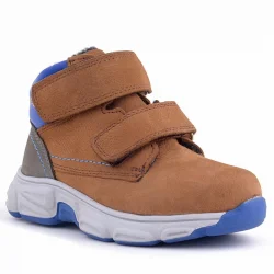 Rakerplus Pixel Hakiki Deri Taba Cırtlı Bebek Spor Bot Ayakkabı