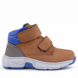 Rakerplus Pixel Hakiki Deri Taba Cırtlı Bebek Spor Bot Ayakkabı