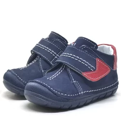 Rakerplus Popeye Hakiki Deri Lacivert İlk Adım Unisex Bebek Ayakkabısı