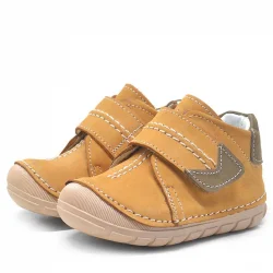 Rakerplus Popeye Hakiki Deri Taba İlk Adım Unisex Bebek Ayakkabısı