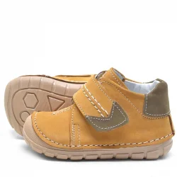 Rakerplus Popeye Hakiki Deri Taba İlk Adım Unisex Bebek Ayakkabısı