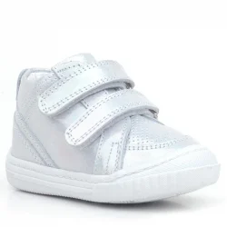 Rakerplus Raya Hakiki Deri Gümüş Simli Cırtlı Kız Bebek Bot